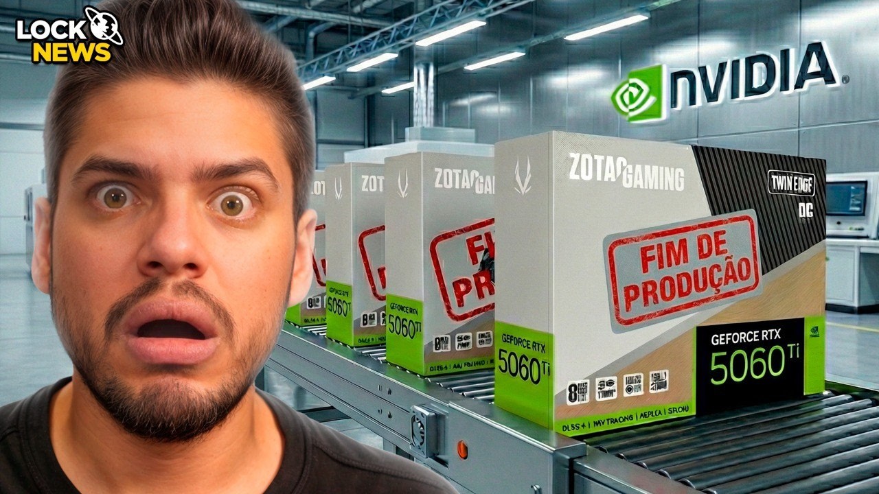 RTX 5060 Ti de 16GB VAI DESEPARECER, CPU MAIS PEDIDO DO MUNDO pode VOLTAR, RTX 3080 de 20GB?!