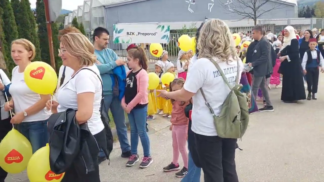 Dan općine Vitez.  28.4.2023.g. Okupljanje prije mimohoda