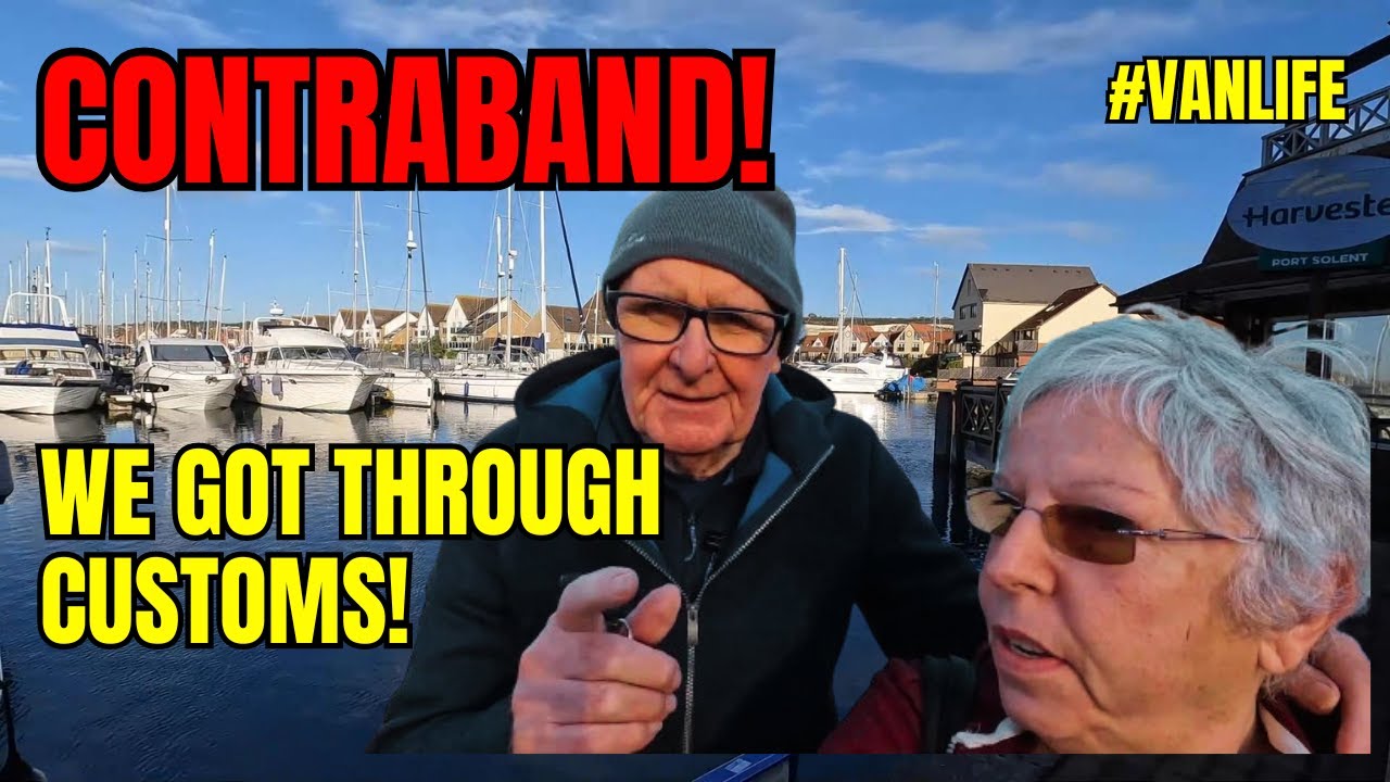 IS THIS LEGAL? Ferry Home - Caen to Portsmouth with a Secret Cargo
