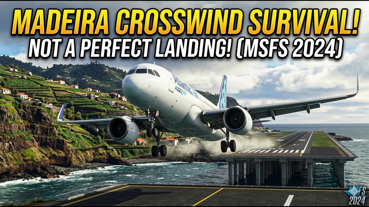2 Aircraft. 2 Approaches. 0 Normal Landings | Madeira Airport MSFS