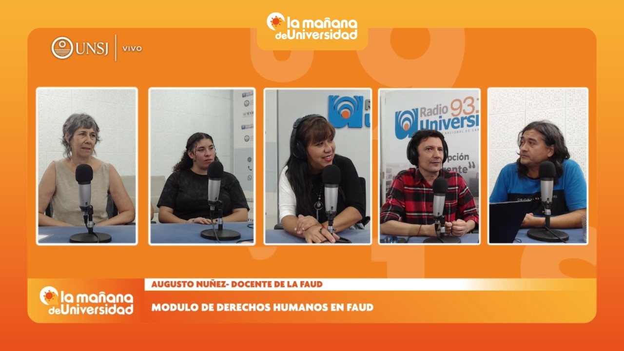 UNSJ: fortalece la formación en DDHH desde el ingreso universitario