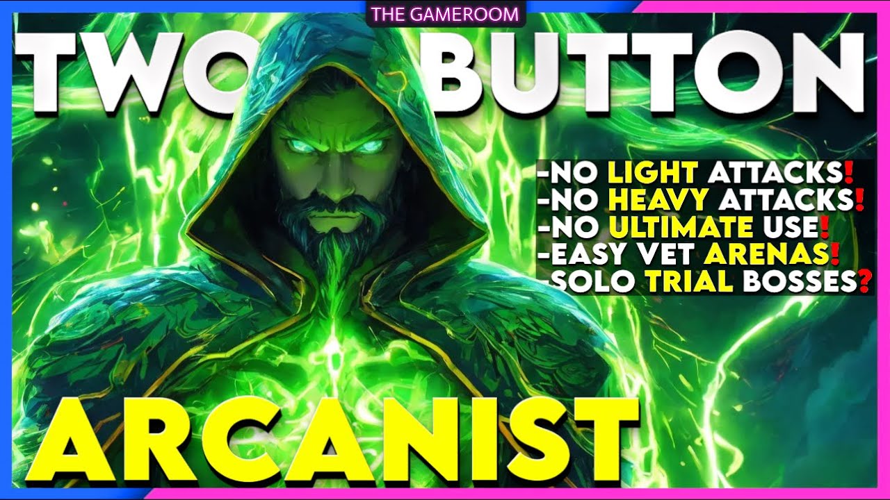 2 BUTTON ARCANIST - SOLO ANYTHING! - ESO