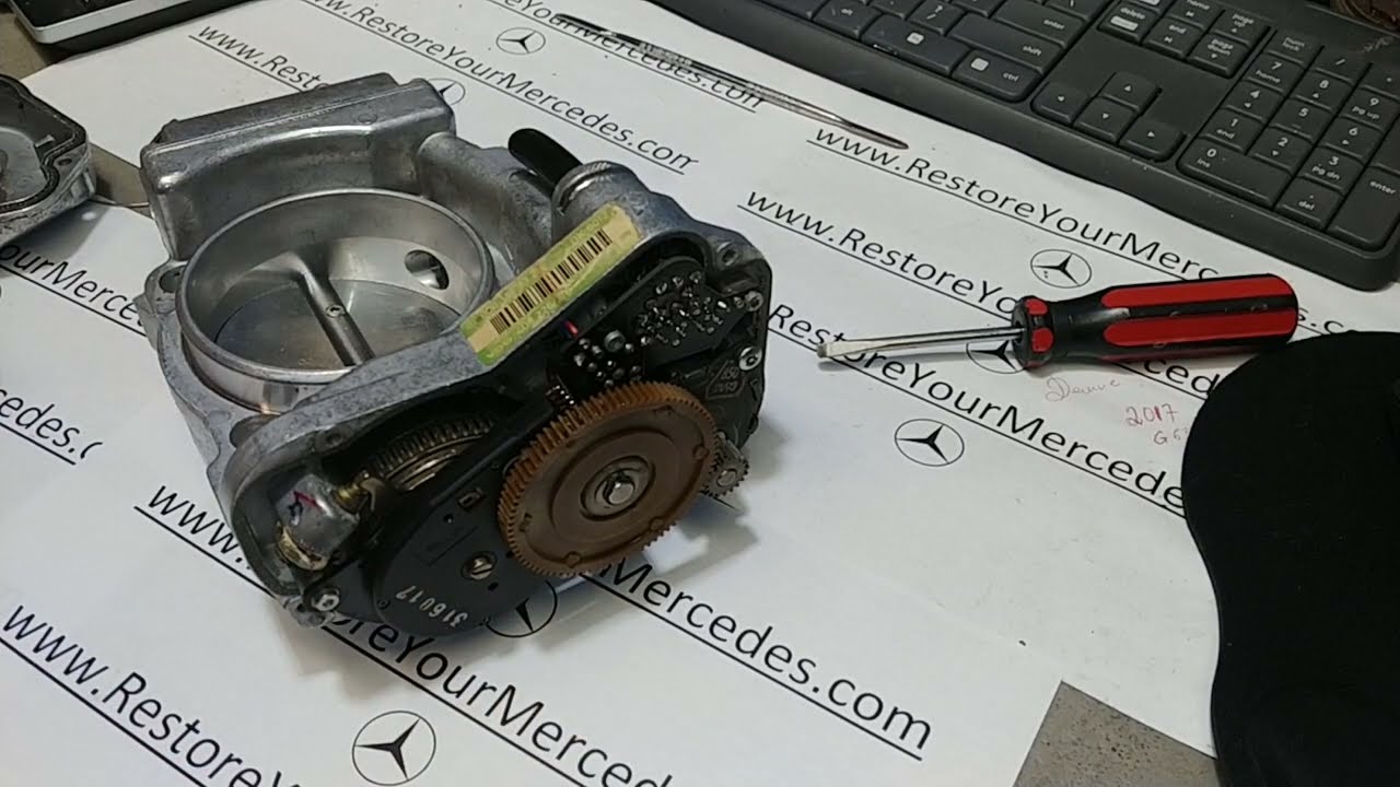 Mercedes throttle actuator bad wiring. 1993 to 1996 models