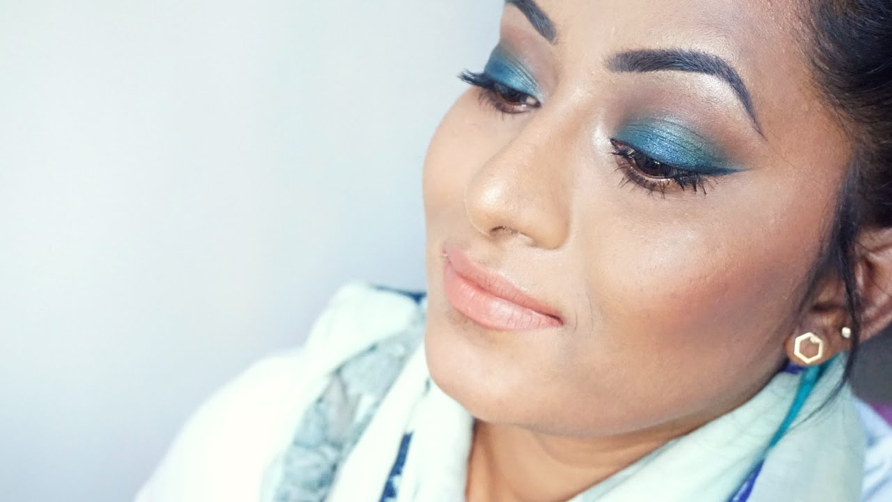 Forest green smokey eye tutorial | Fall makeup look | Beauty Maven