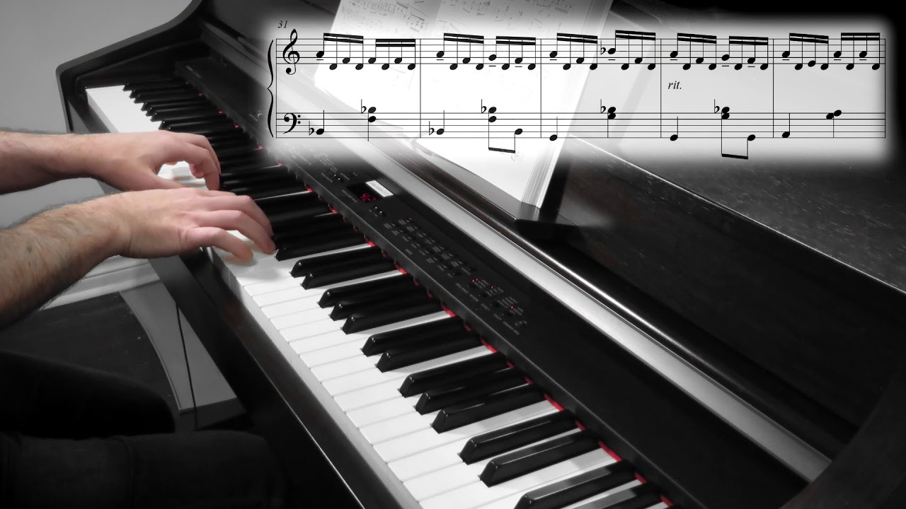 After the Rain, original piano composition