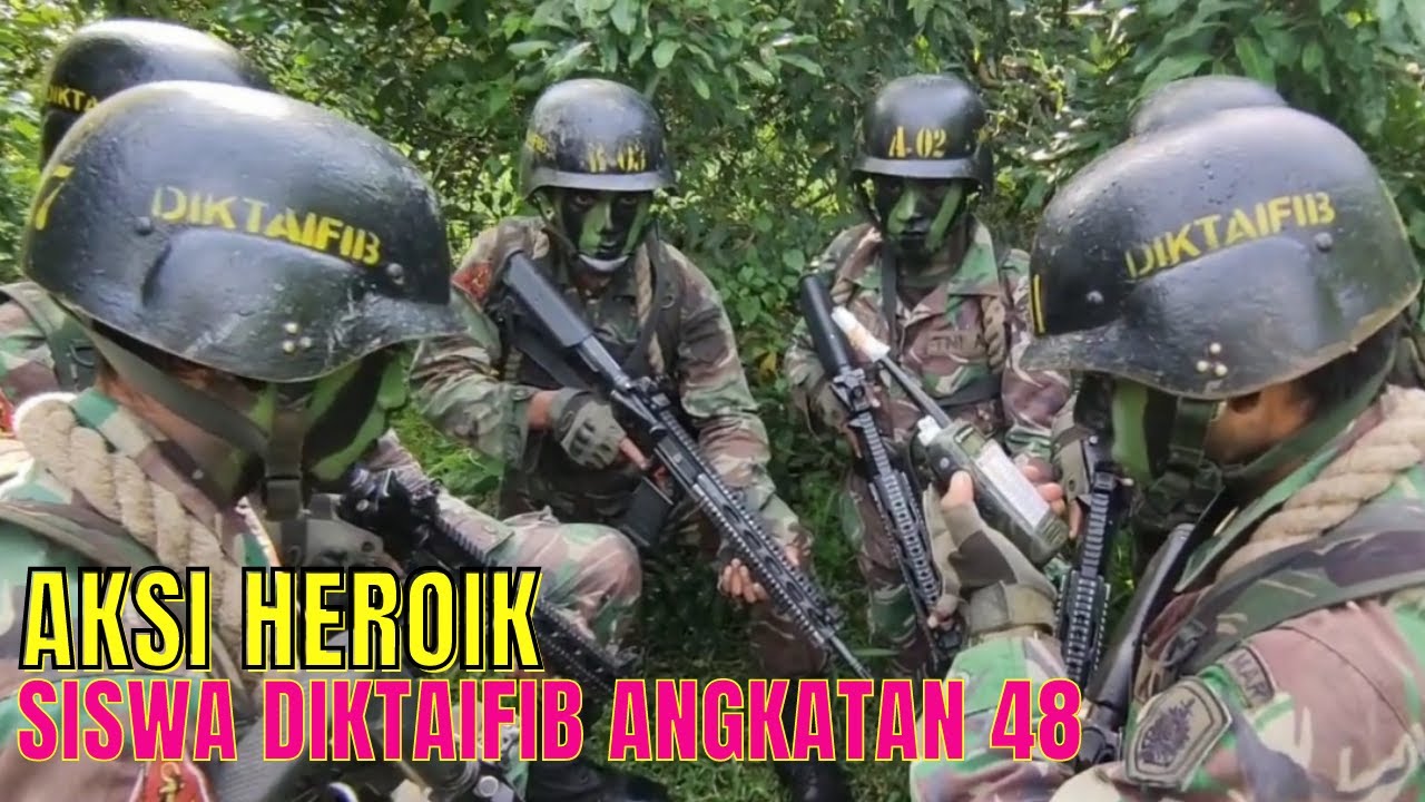 Aksi Heroik, Siswa Diktaifib Angkatan XLVIII Bebaskan Sandera || FMP Sermujam