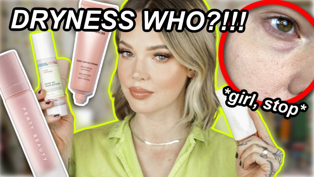 BEST PRIMERS for DRY SKIN *best hydrating primers* // @ImMalloryBrooke