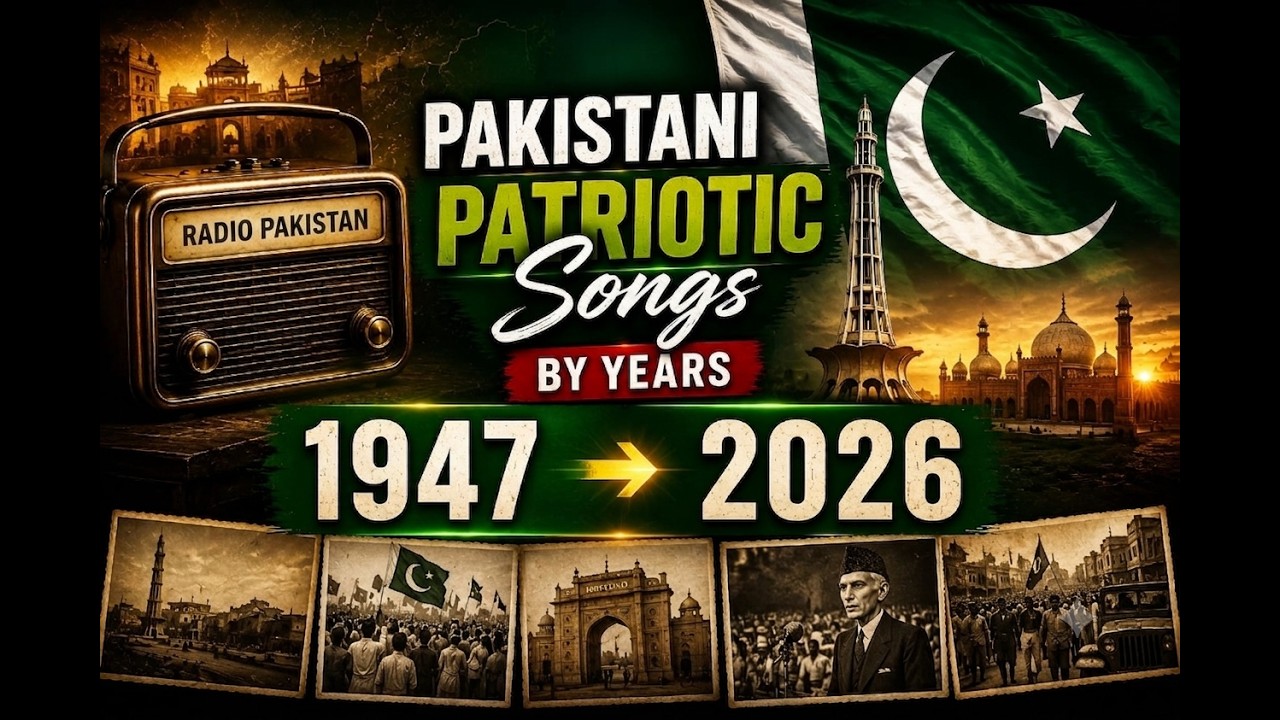 Top Pakistan Patriotic Songs  1947 - 2026 🇵🇰 | Complete Timeline.