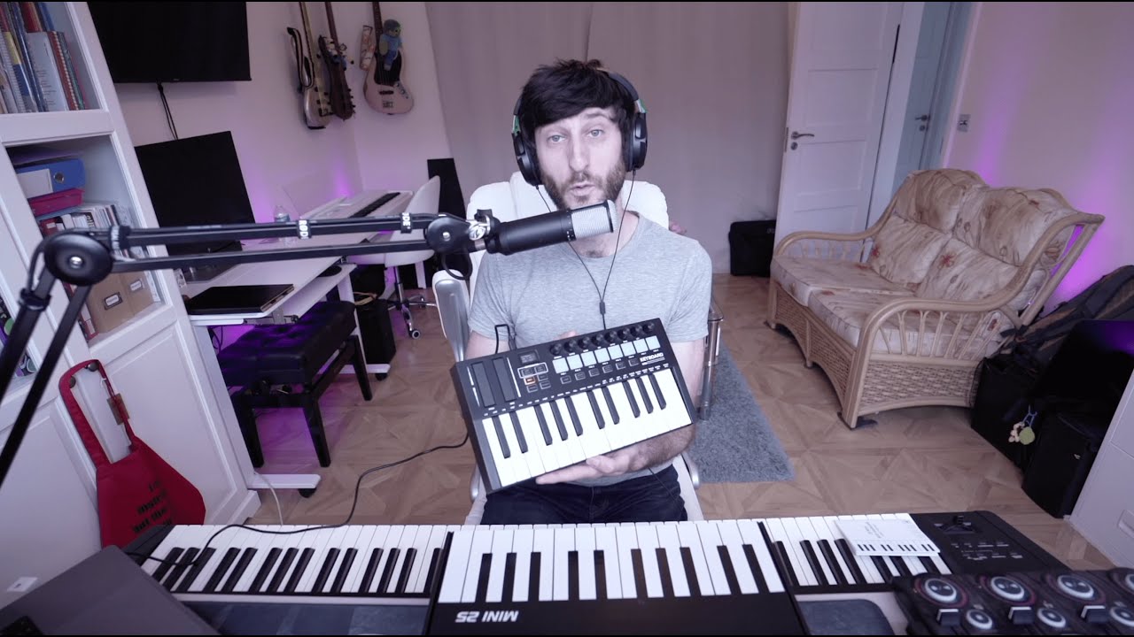 Review and test of OYAYO 25 Key MIDI Keyboard Controller