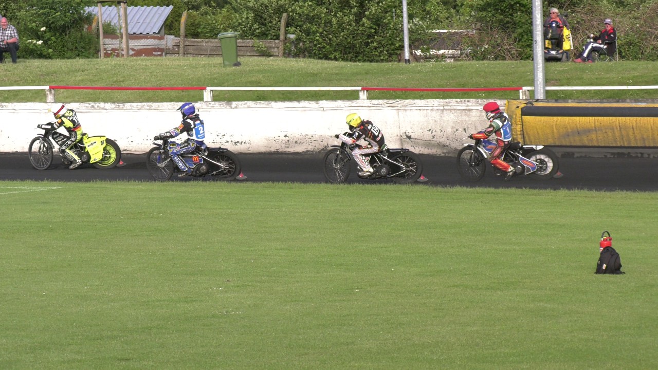 1 Speedway Bundesliga MC Nordstern Stralsund gegen MSC Wölfe Wittstock 10 06 17 Lauf 10