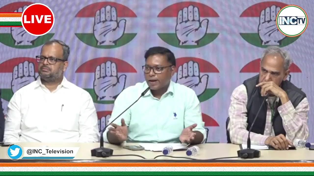 LIVE: Press briefing by Senior Congress Leaders at AICC Office, New Delhi.