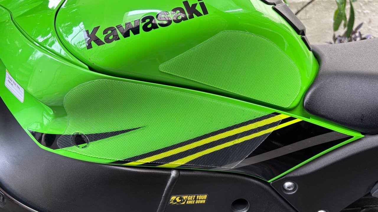 How to Install Eazi-Grip Tank Grips on ZX10R | No B.S. Real-Time Install (You NEED This)
