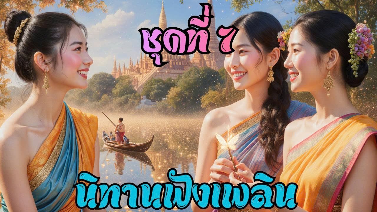 รวมนิทานฟังเพลิน ชุดที่ 7   นิทานก่อนนอนยาว ๆ 4 ชั่วโมงเต็ม สนุกครบรส หลับฝันดีทุกคืน 🌙✨ เสียง