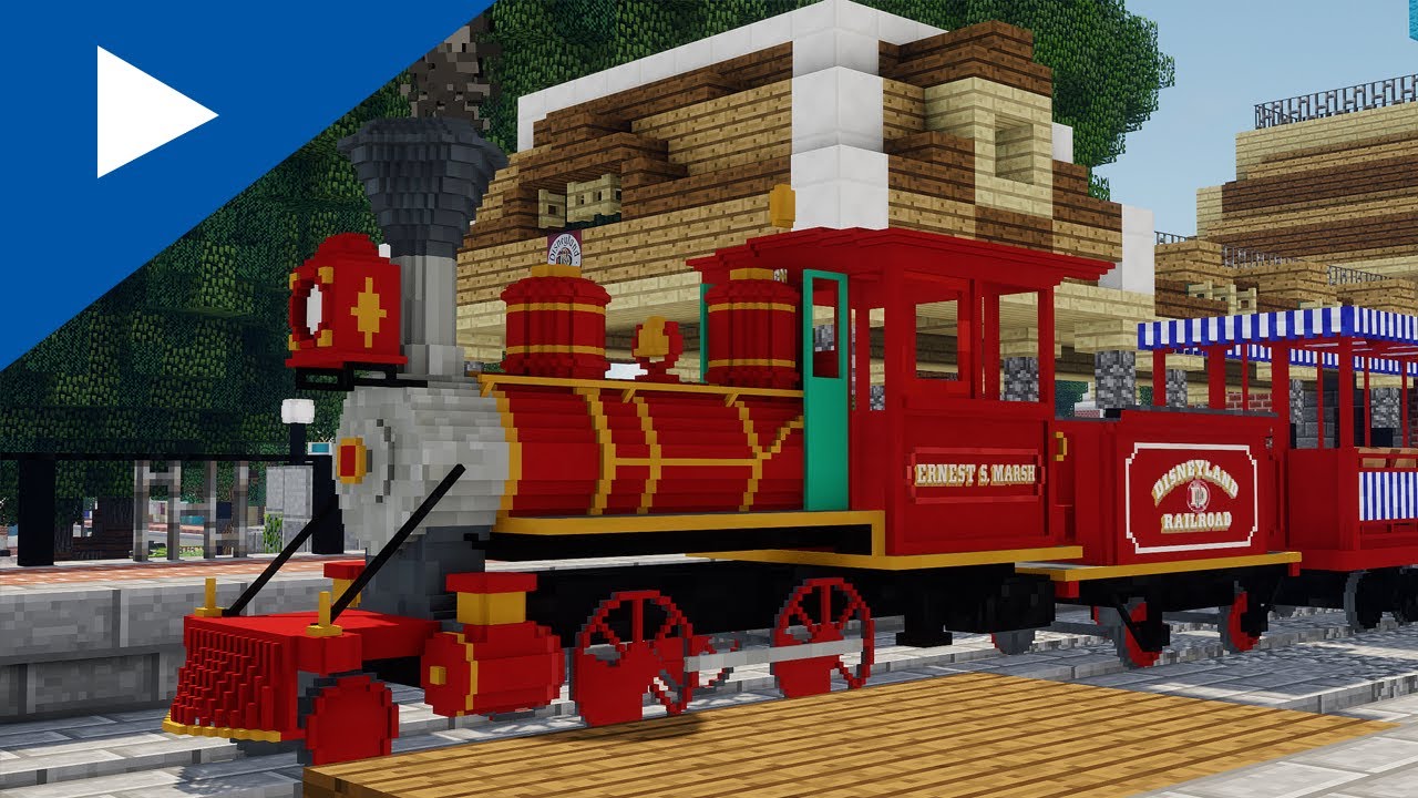 Minecraft Disneyland Railroad Grand Circle Tour | ImagineFun 2021