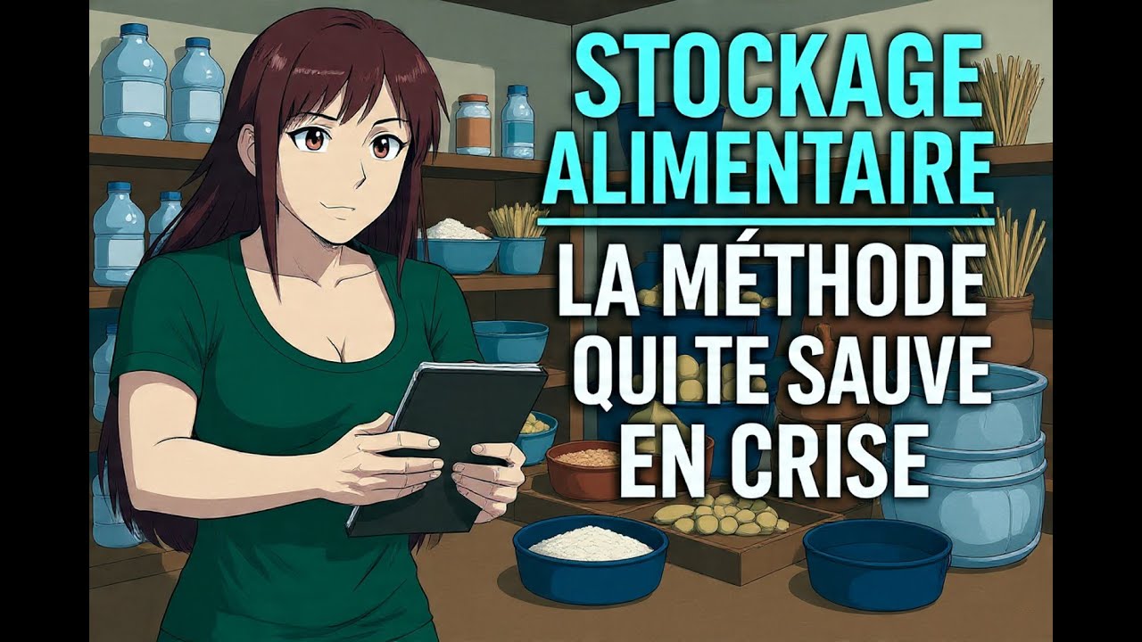 Stockage Alimentaire : La Méthode Qui Te Sauve en période de Crise 🍚🛡️