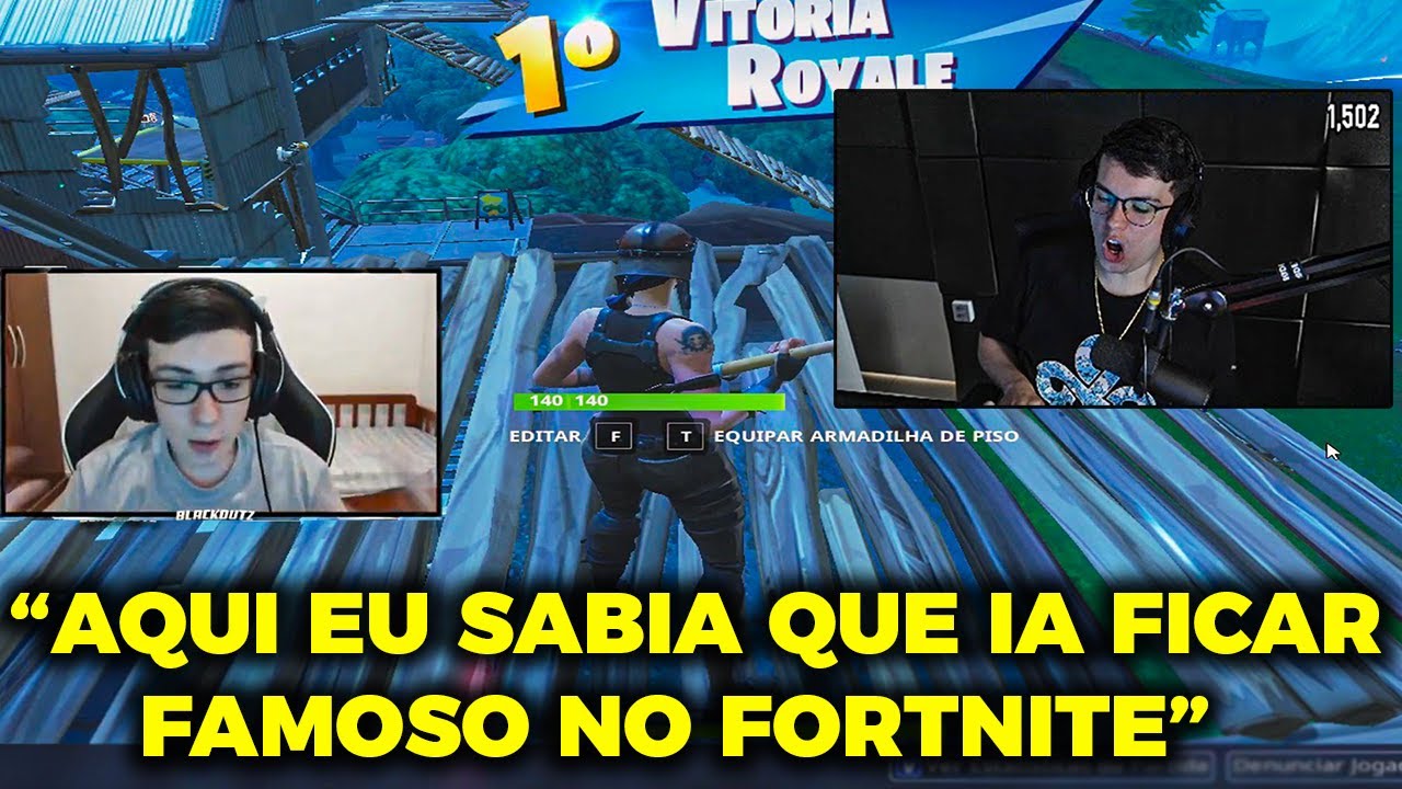 BLACKOUTZ REAGINDO A RETROSPECTIVA FORTNATICOS 2018/19