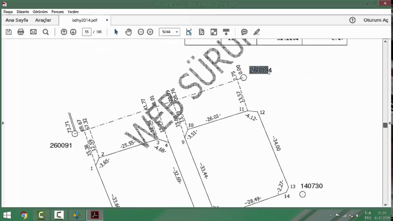 Netcad Dersleri 1 (Kutupsal ve Ortogonal Koordinatlarla Hesap ve Çizim)