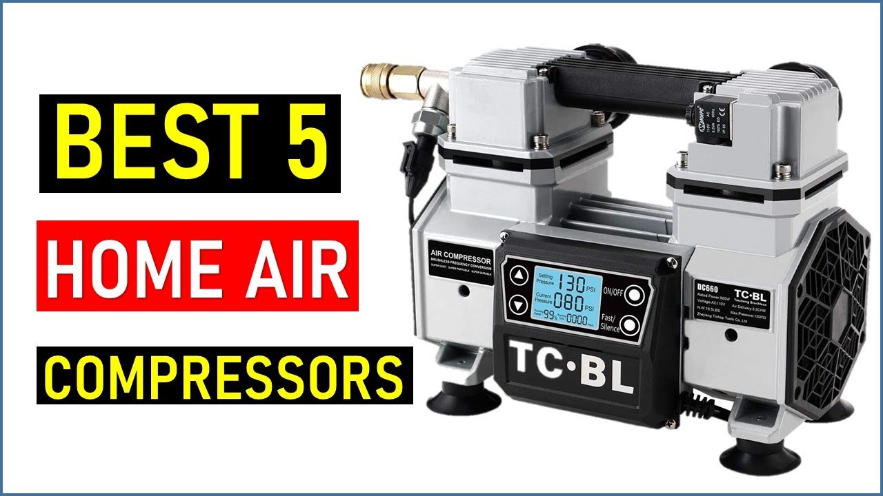 ✅ BEST 5 Home Air Compressors OF 2023.