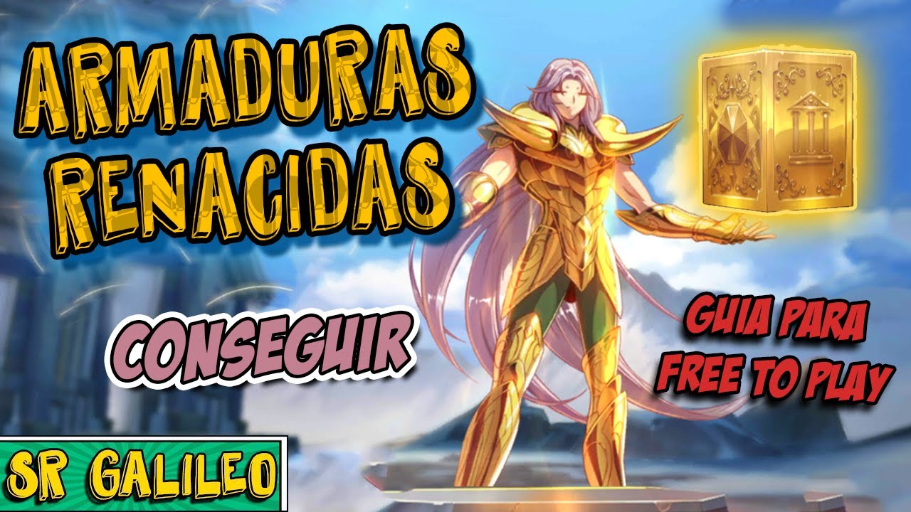 Como conseguir ARMADURAS RENACIDAS ⚡ ► Guia FREE to PLAY [Saint Seiya Awakening] KOTZ