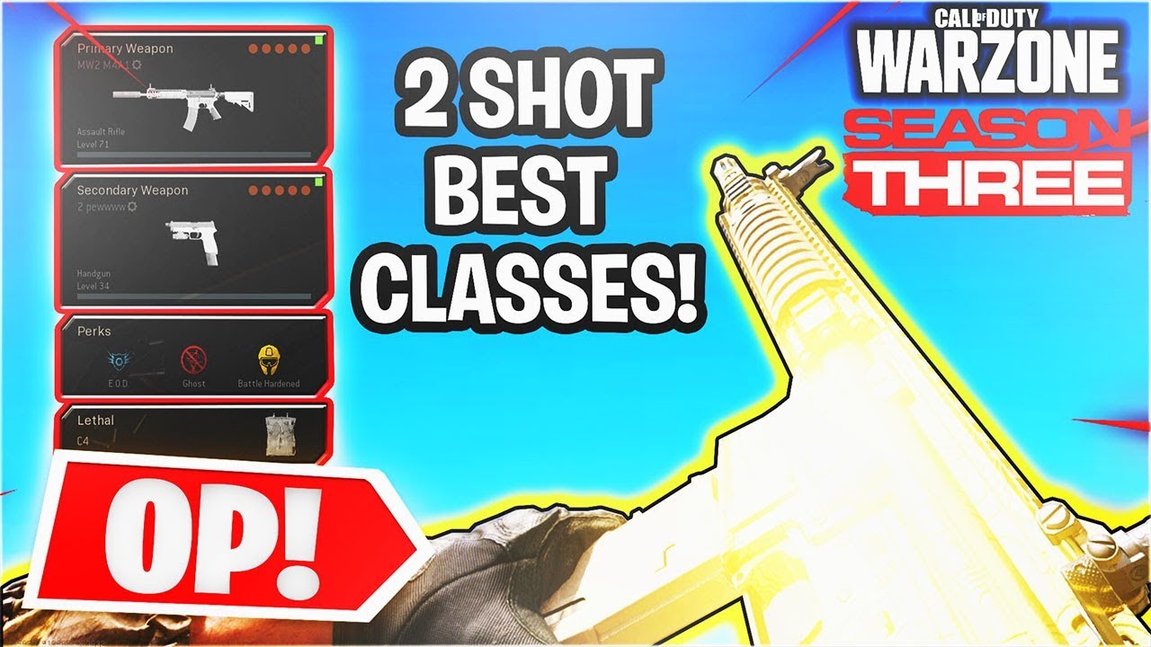 NEW 2 SHOT 10 BEST CLASS SETUPS AFTER UPDATE 1.19 MODERN WARFARE - Best Warzone Loadouts - COD MW