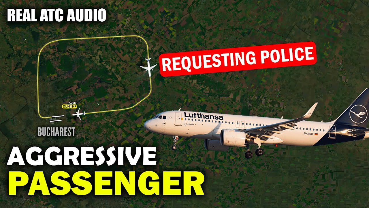 Lufthansa A320neo Returns to Bucharest Due to Aggressive Passenger Onboard