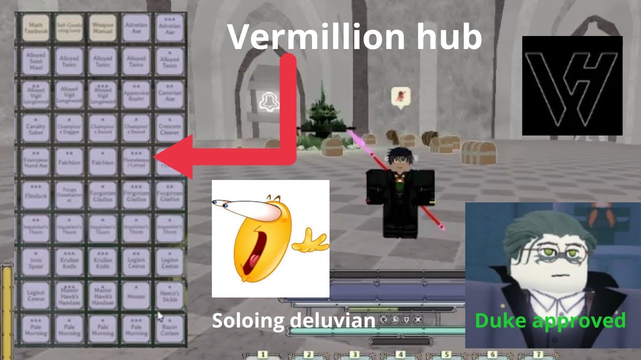 Soloing deluvian in 11 minutes | Vermillion hub | OP SCRIPT