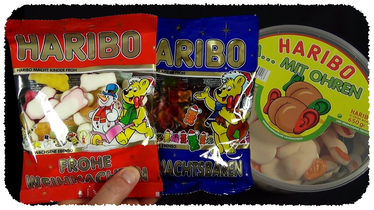 3x HARIBO | Weihnachten & Arsch mit Ohren ^_^