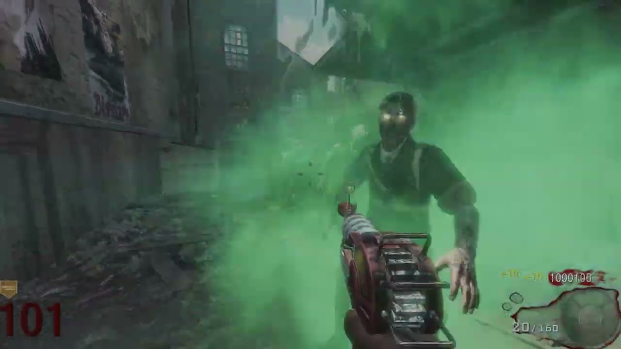 Ray gun at 0.0001 fire rate VS round 100+ Zombies