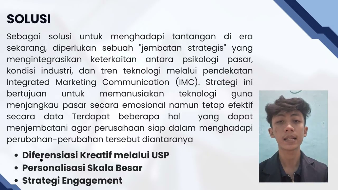 Analisis Situasi Komunikasi Pemasaran Kelompok 2 (Kelas B)