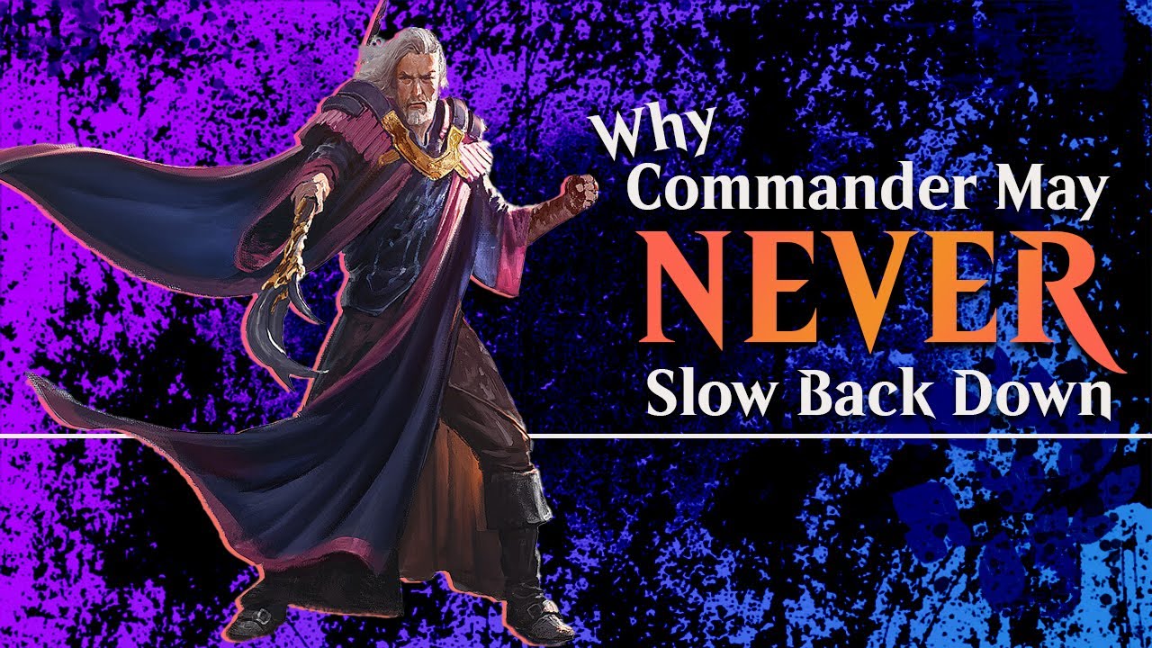 Why Commander Keeps Speeding Up