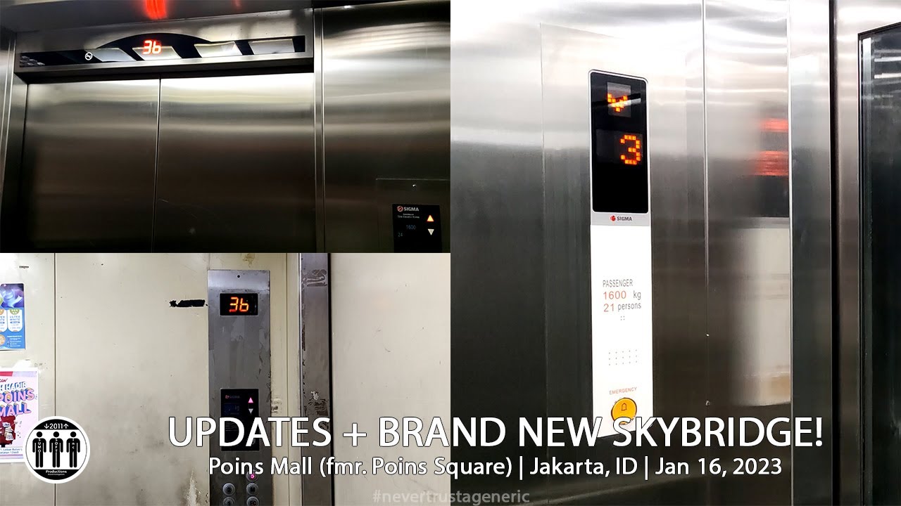 Updates on 2 Sigma Lifts at Poins Mall + Brand New Sigma Lift at Simpang Temu Lebak Bulus, Jakarta