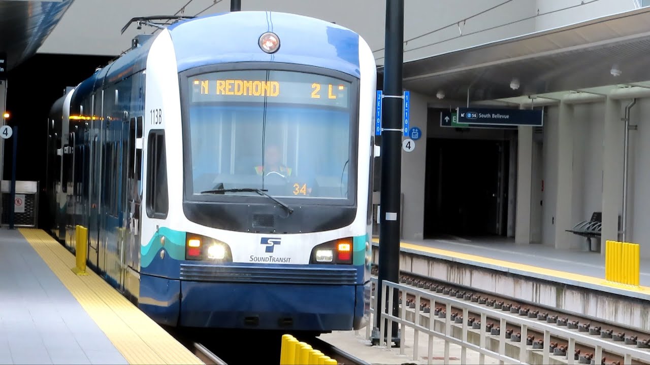 Sound Transit Link LRT - Bellevue Downtown to Downtown Redmond (2025)