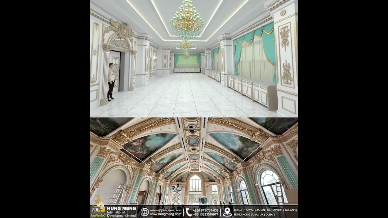 3D數位建築GRG內裝帷幕開發 Development of built-in Curtain in 3D Digital Architecture GRG