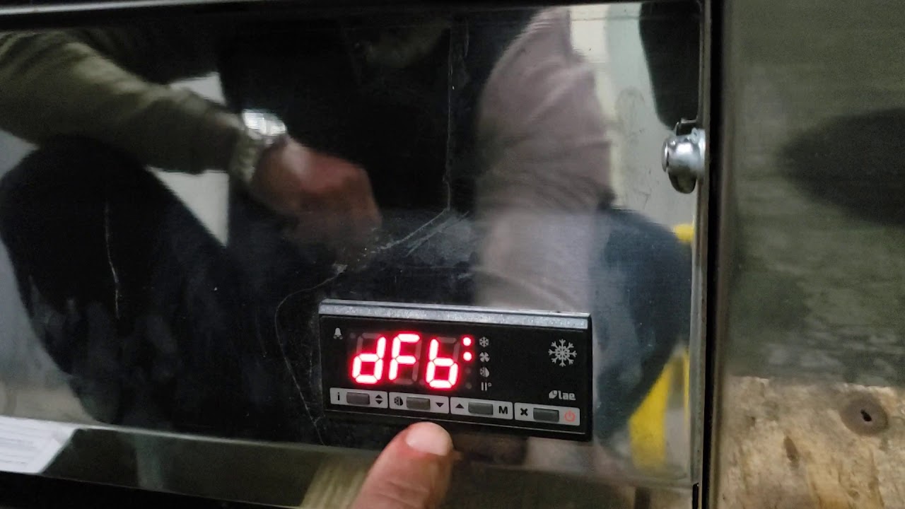 LAE BIT25 controller Defrost settings on Global VGLD52 Party Case1