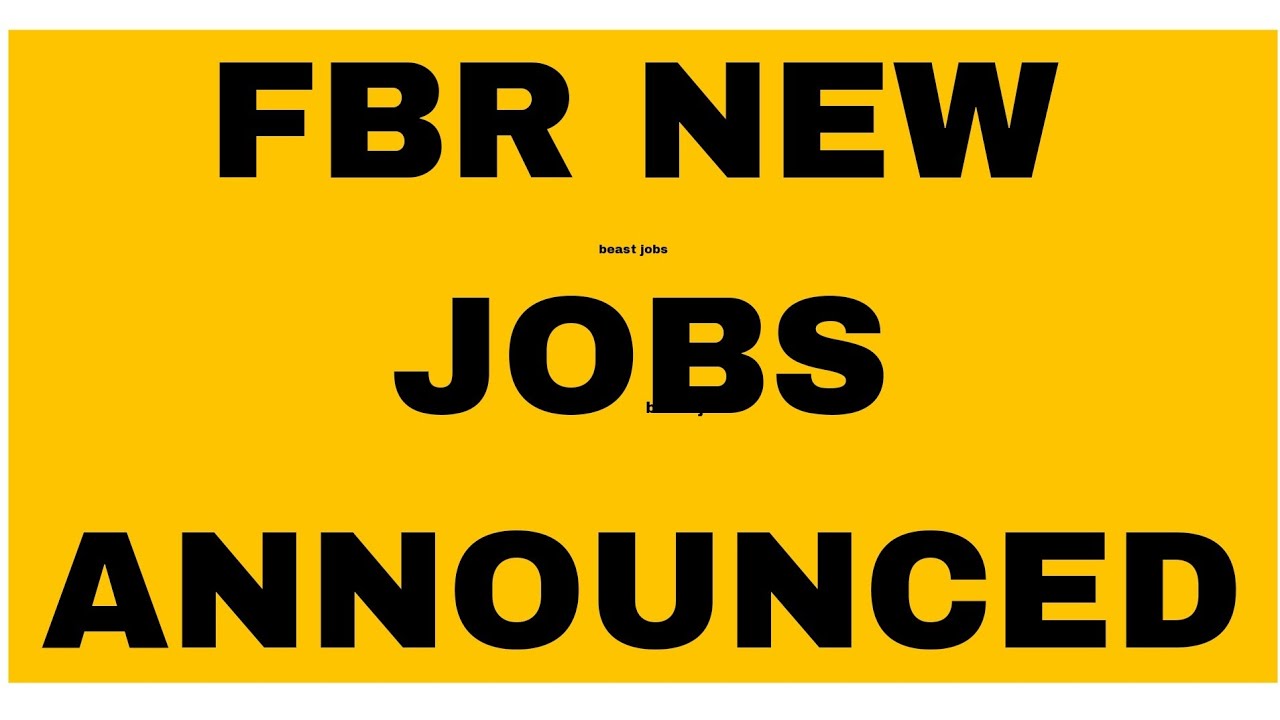 FBR NEW SEPOY 2025 JOBS ANNOUNCED COMPLETE DETAILS IN THIS VIDEO /BEAST JOBS
