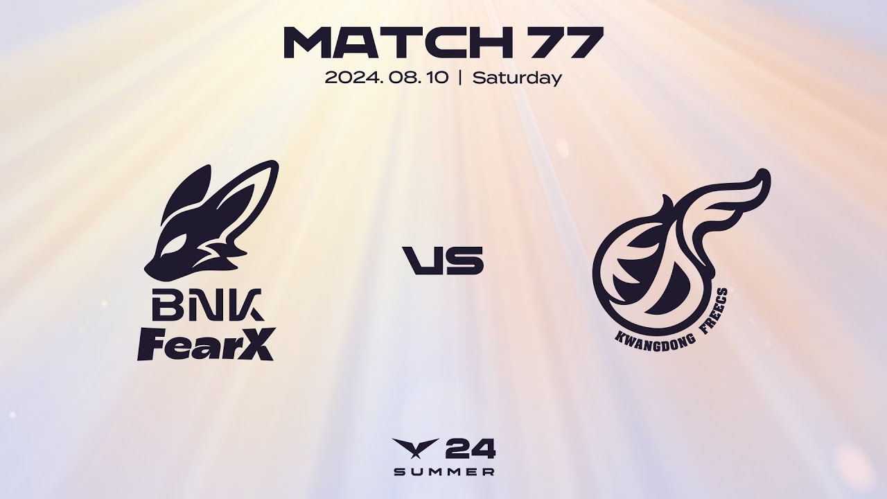 FOX vs. KDF | 매치77 하이라이트 | 08.10 | 2024 LCK 서머 스플릿