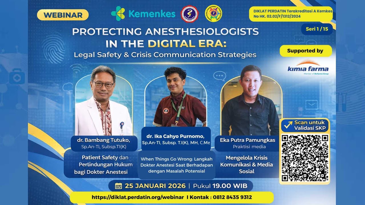 Protecting Anesthesiologists in the Digital Era: Legal Safety & Crisis Communication Strategies