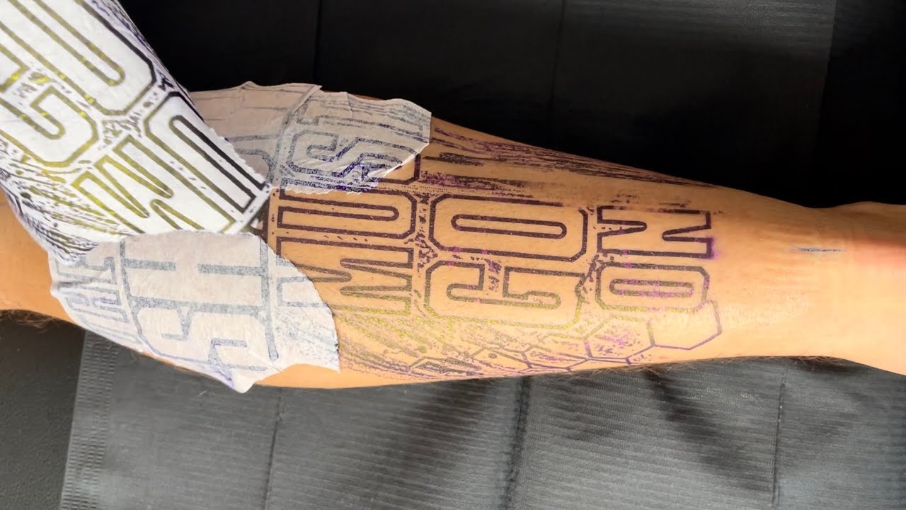 Color packing with critical torque 4.2 tattoo time lapse