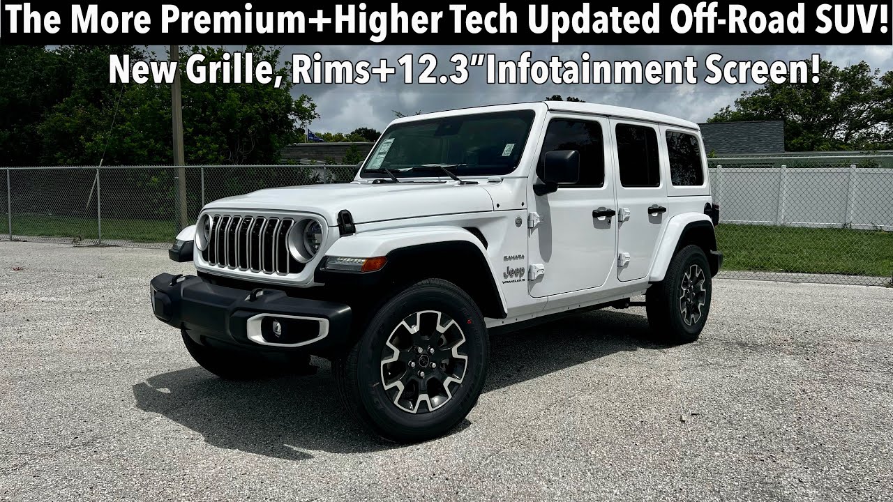 2024 Jeep Wrangler Sahara: TEST DRIVE+FULL REVIEW