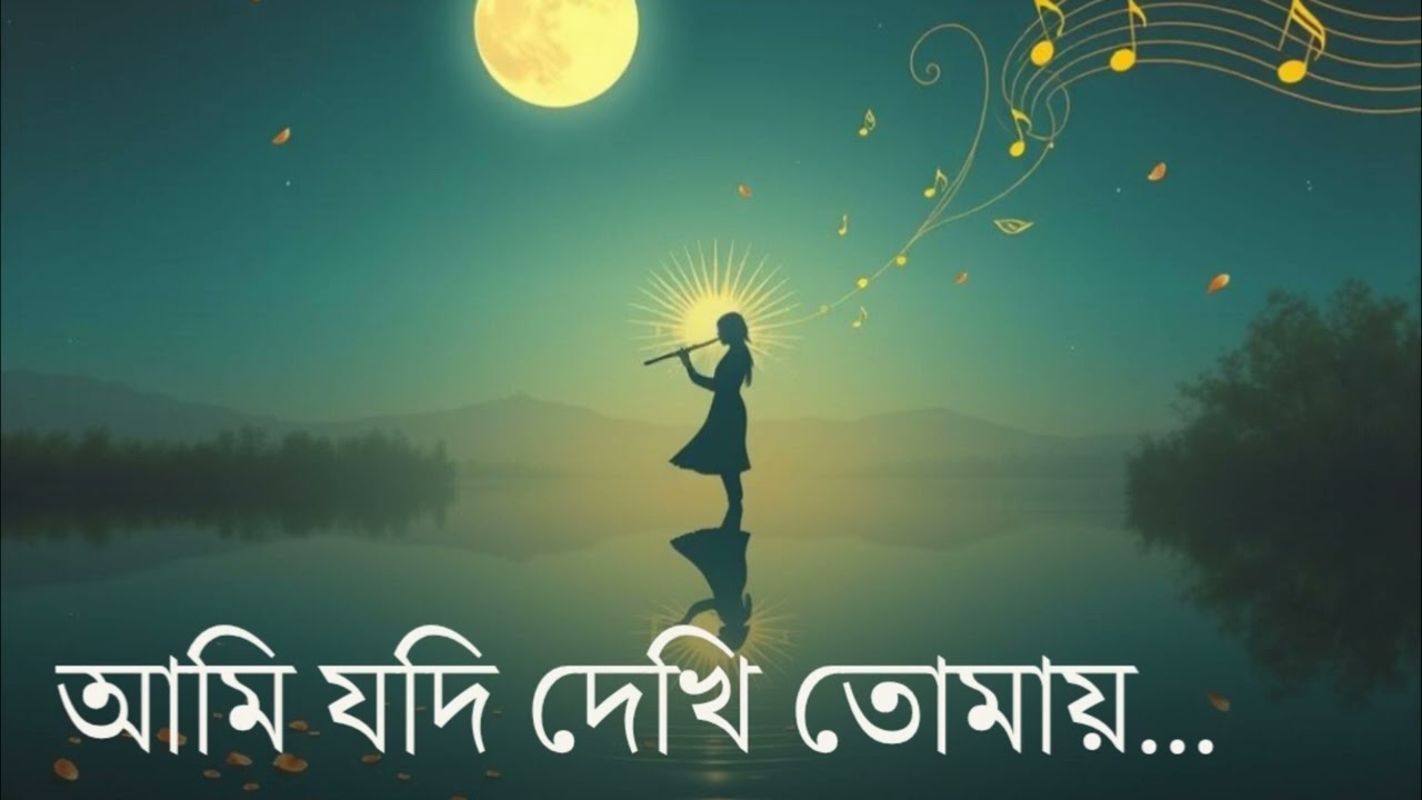 আমি যদি দেখি | Ami Zodi Dekhi | Bangla Song 