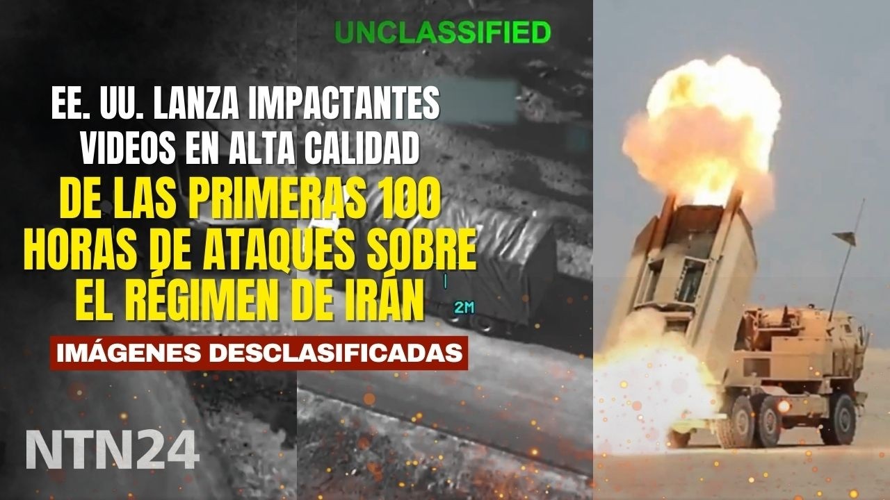 EE. UU. lanza impactantes videos en alta calidad de las primeras 100 horas de ataques en Irán