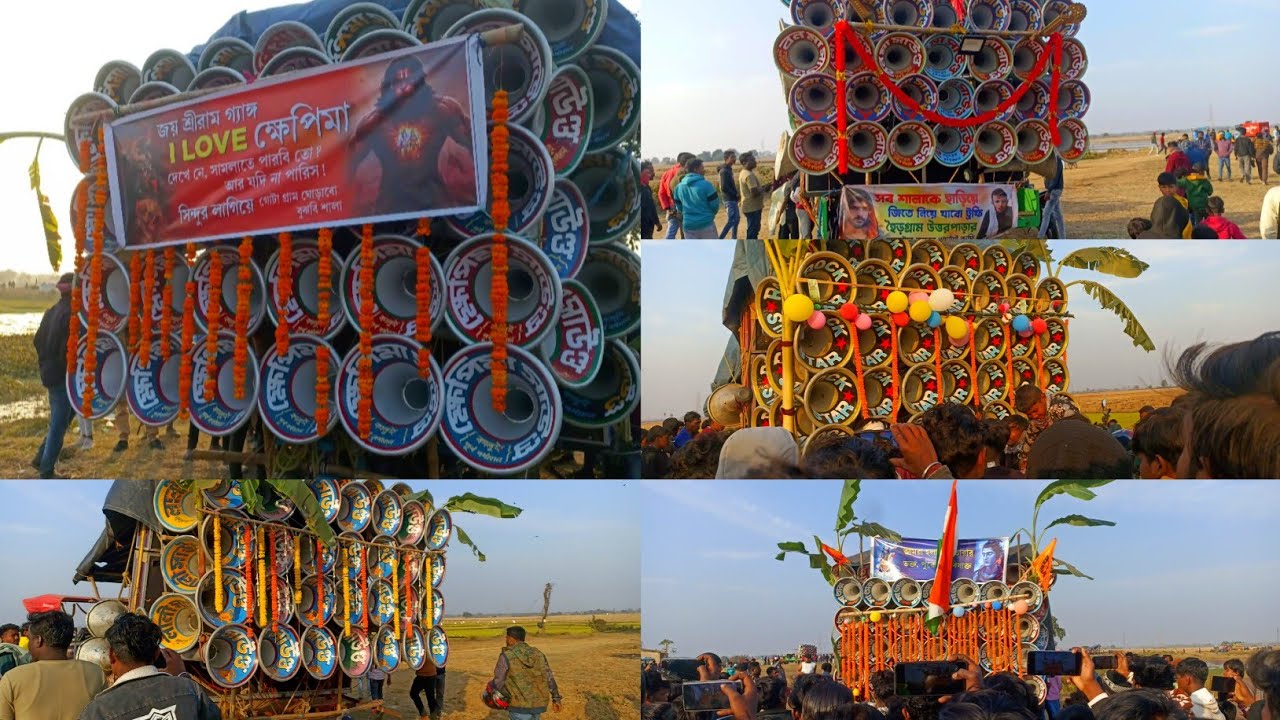 আজ হাট গোবিন্দপুর হৈড় গ্রাম অল মাইক সেট এ মাল বাধা কাজ চলছে 👉খেপিমা সাউন্ড😇লালি সাউন্ড 