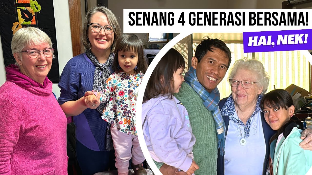 Mertua Bule Senang Sekali Dapat Oleh-Oleh Dari Indonesia Sebagai Hadiah Ulang Tahunnya
