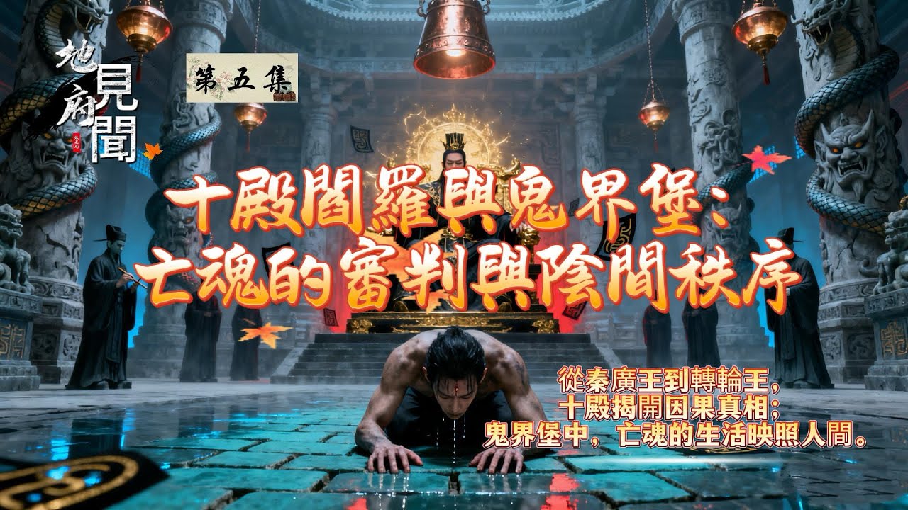 《地府見聞》第五集·十殿閻羅與鬼界堡：亡魂的審判與陰間秩序#地府 #玄學 #修行 #因果 #傳統文化 #佛法 #輪迴 #六道輪迴 #業力 #福報 #前世今生 #亡魂 #鬼魂 #命理 #算命 #陰間