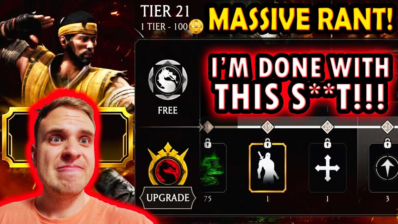 MK Mobile. Kombat Pass is THE WORST Battle Pass I've EVER SEEN! It Makes Me SOOO MAD!