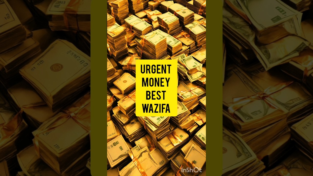 Urgent money easy wazifa never before #youtubeshorts #allah_ #viral