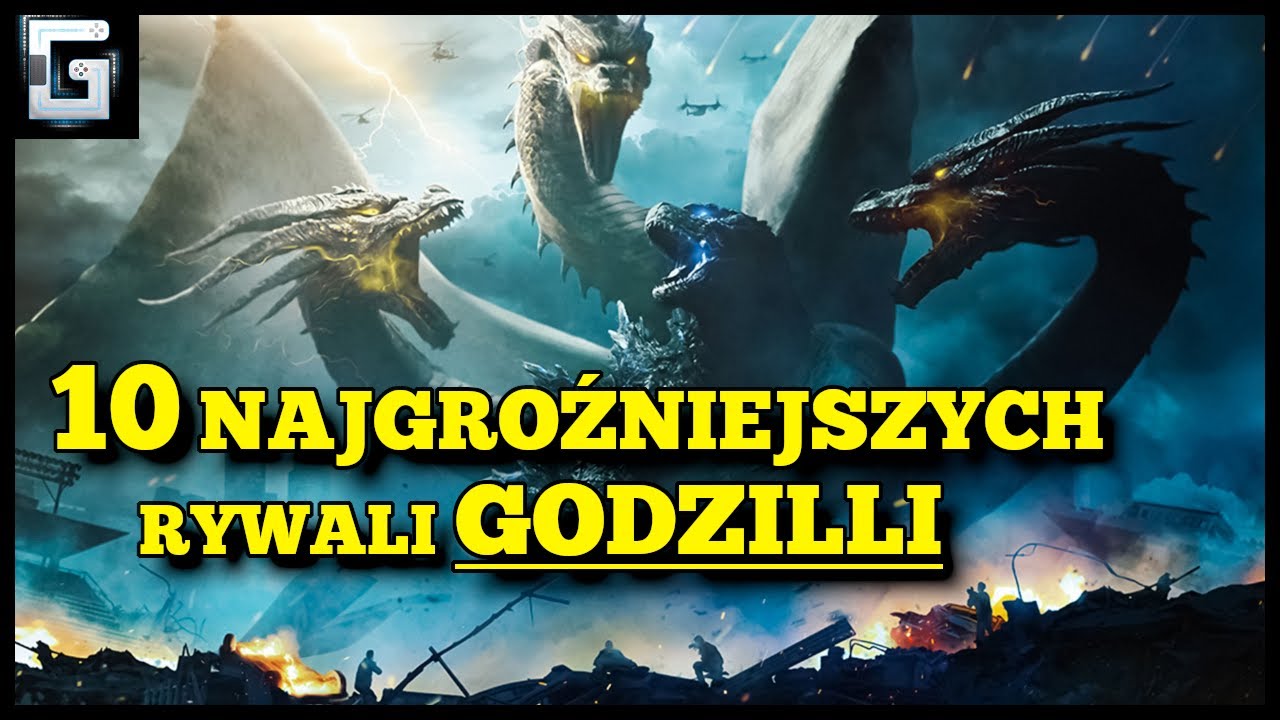 10 Najgroźniejszych Rywali Godzilli
