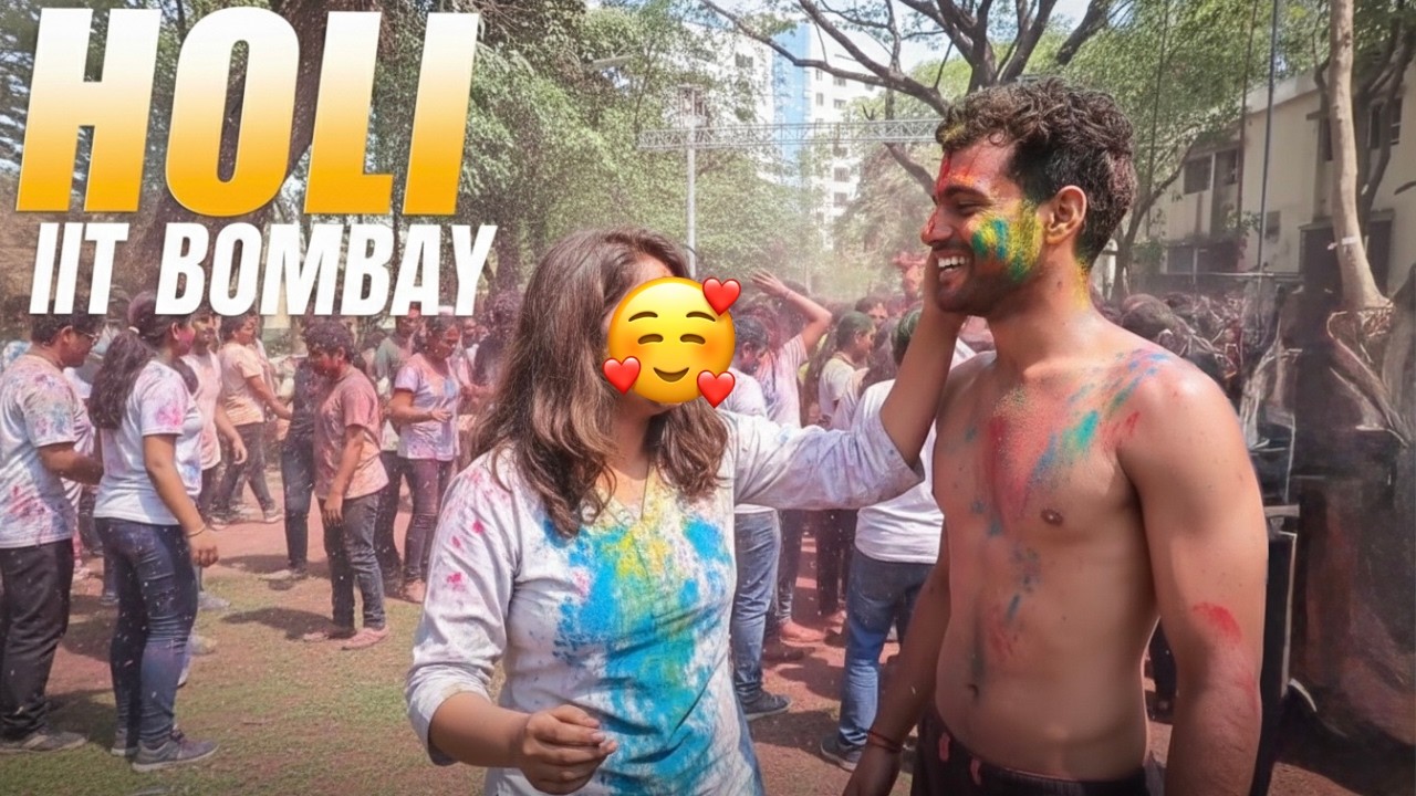 IIT Bombay most VIRAL Holi 2026🤫🔥