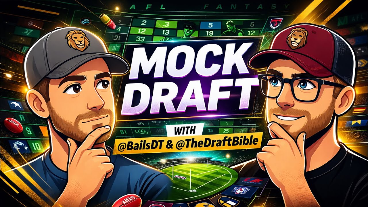 MOCK DRAFT! with @BailsDT & @TheDraftBible