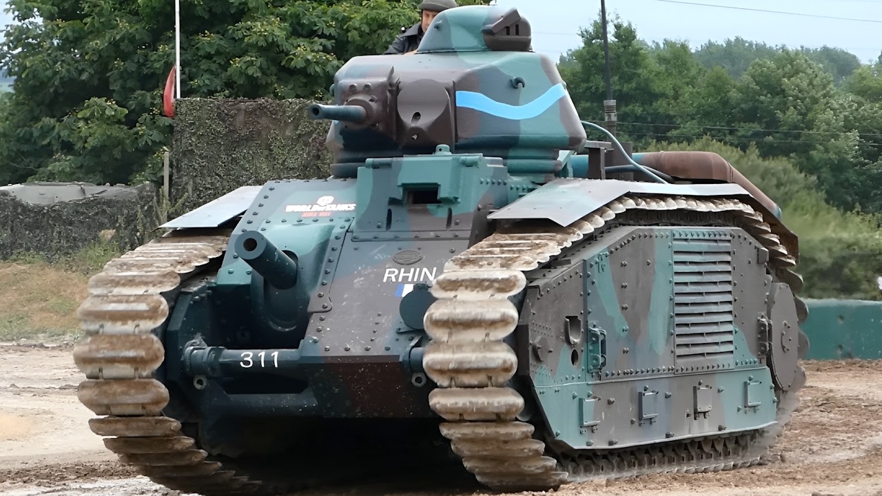 Char B1 bis: niepokonany czołg który zniszczyła własna doktryna